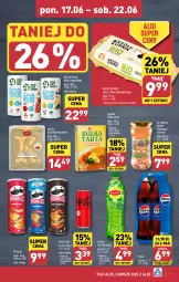 Gazetka promocyjna Aldi - Pełna oferta - Gazetka - ważna od 22.06 do 22.06.2024 - strona 9 - produkty: Albona, Ser, Mus, Kasztelan, Jaja, Bulion, Ice tea, Coca-Cola, Tarta, Lion, Pepsi, Lipton, Pringles, Bułka tarta, Bułka