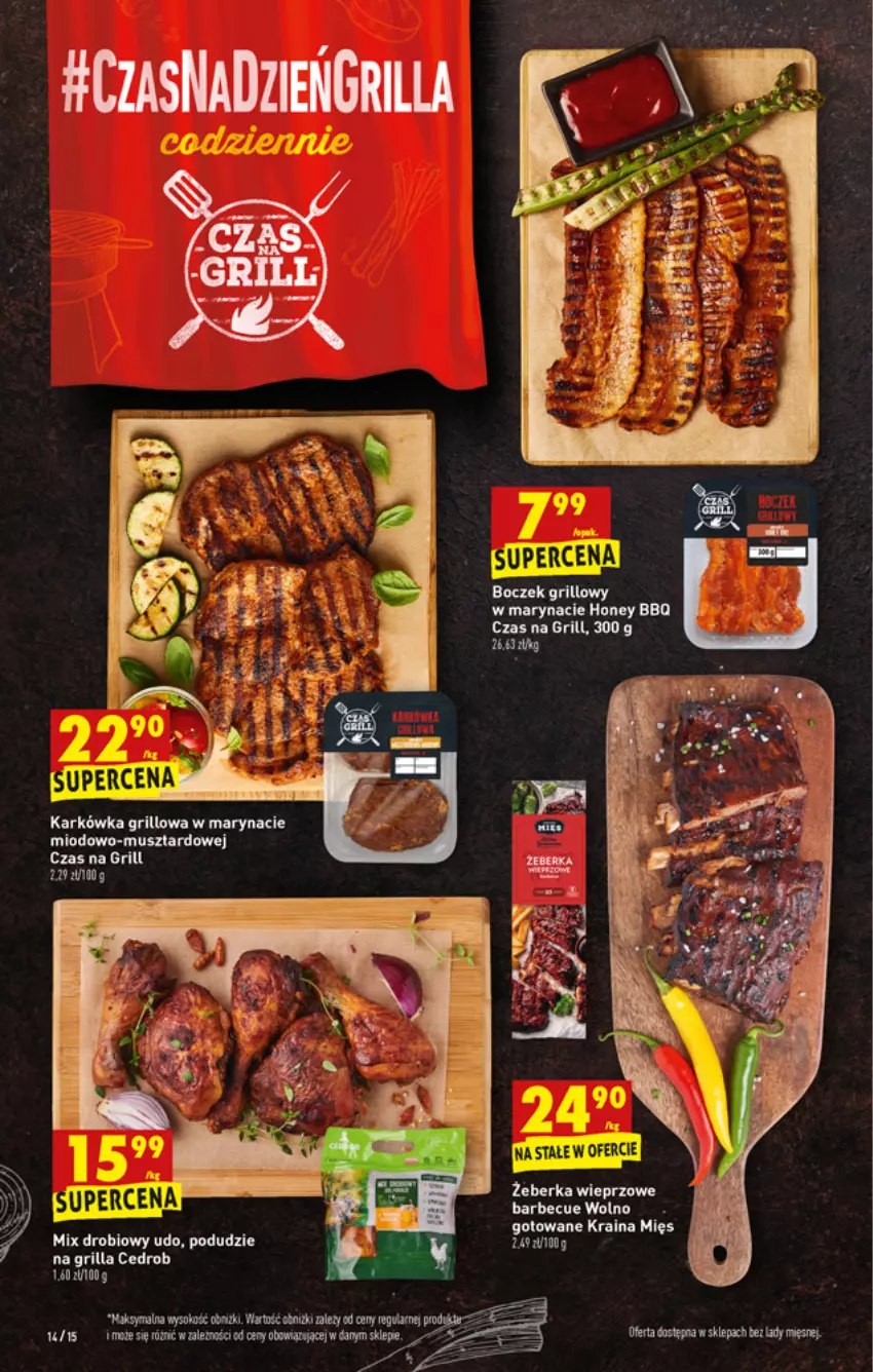 Gazetka promocyjna Biedronka - W tym tygodniu - ważna 16.08 do 21.08.2021 - strona 14 - produkty: Boczek, Grill, Mus