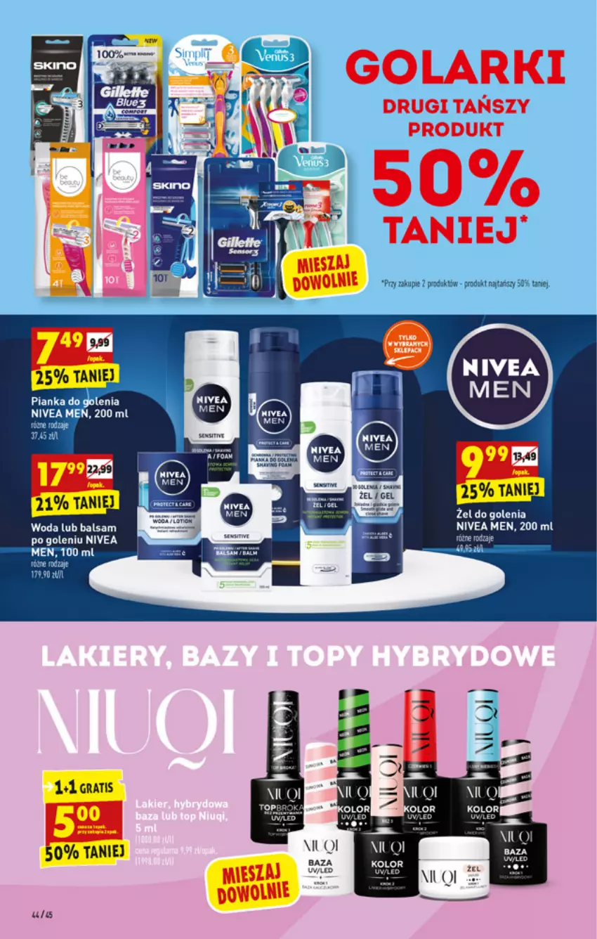 Gazetka promocyjna Biedronka - W tym tygodniu - ważna 16.08 do 21.08.2021 - strona 44 - produkty: Fa, Gra, Nivea, Nivea Men, Woda