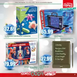 Gazetka promocyjna Topaz - Gazetka - Gazetka - ważna od 24.12 do 24.12.2021 - strona 9 - produkty: Znikopis, Gra, Tablet