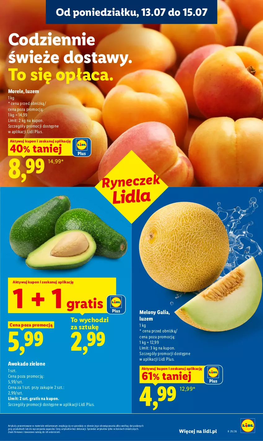 Gazetka promocyjna Lidl - Gazetka ważna od 13.07 do 15.07 - ważna 13.07 do 15.07.2026 - strona 45 - produkty: Gra, Melon