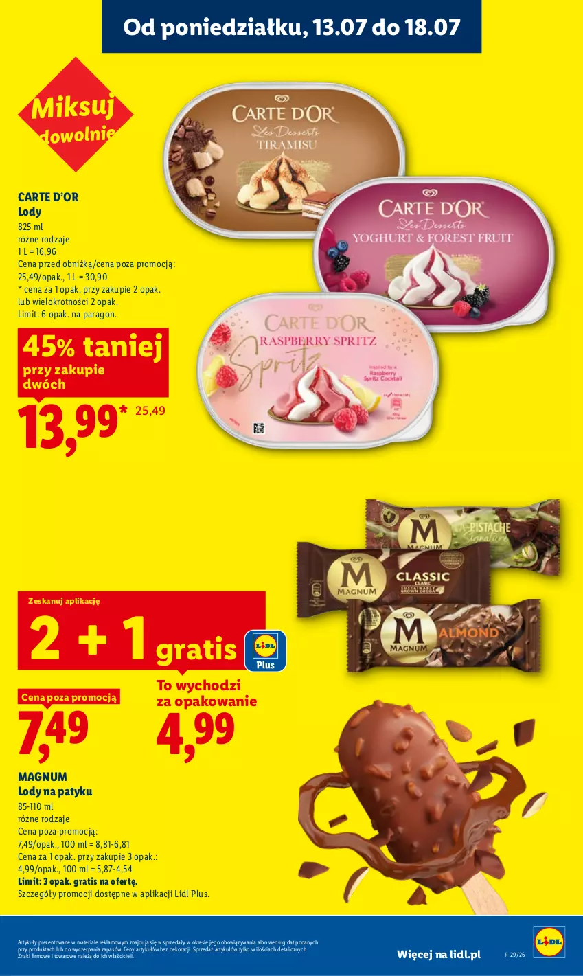 Gazetka promocyjna Lidl - Gazetka ważna od 13.07 do 15.07 - ważna 13.07 do 15.07.2026 - strona 53 - produkty: Gra, Lody