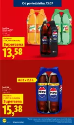 Gazetka promocyjna Lidl - Gazetka ważna od 13.07 do 15.07 - Gazetka - ważna od 15.07 do 15.07.2026 - strona 16 - produkty: 7up, Mirinda, Pepsi