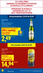 Gazetka promocyjna Lidl - Gazetka ważna od 13.07 do 15.07 - Gazetka - ważna od 15.07 do 15.07.2026 - strona 20 - produkty: NBA, Tatra