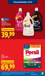 Gazetka promocyjna Lidl - Gazetka ważna od 13.07 do 15.07 - Gazetka - ważna od 15.07 do 15.07.2026 - strona 21 - produkty: Płyn do prania, Proszek do prania, Persil, Perwoll
