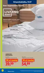 Gazetka promocyjna Lidl - Gazetka ważna od 13.07 do 15.07 - Gazetka - ważna od 15.07 do 15.07.2026 - strona 38 - produkty: Ivar, Kołdra, LG