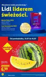 Gazetka promocyjna Lidl - Gazetka ważna od 13.07 do 15.07 - Gazetka - ważna od 15.07 do 15.07.2026 - strona 40 - produkty: Warzywa, Laur, Owoce, Arbuz