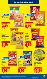 Gazetka promocyjna Lidl - Gazetka ważna od 13.07 do 15.07 - Gazetka - ważna od 15.07 do 15.07.2026 - strona 57 - produkty: Gry, Beko, Chipsy, Słonpol, Chrupki, Lorenz, Monster Munch, Lay’s, Kukurydza