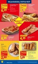 Gazetka promocyjna Lidl - Gazetka ważna od 13.07 do 15.07 - Gazetka - ważna od 15.07 do 15.07.2026 - strona 68 - produkty: Mozzarella, Piec, Pasztecik z pieczarkami, Ser, Hot dog, Rust, Prosciutto, Pesto, Bagietka, Pieczarka, Orka