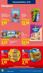 Gazetka promocyjna Lidl - Gazetka ważna od 13.07 do 15.07 - Gazetka - ważna od 15.07 do 15.07.2026 - strona 84 - produkty: Lubisie, Cukier, Truskawki, Karp, Wawel, Wafle, Cukierki, Kakao, Brownie