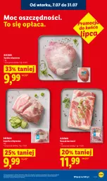 Gazetka promocyjna Lidl - Gazetka ważna od 13.07 do 15.07 - Gazetka - ważna od 15.07 do 15.07.2026 - strona 9 - produkty: Szynka wieprzowa, Boczek bez kości, Szynka, Boczek