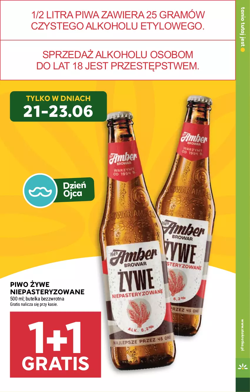 Gazetka promocyjna Stokrotka - Market - ważna 17.06 do 25.06.2025 - strona 23 - produkty: Gra, Piwa, Piwo