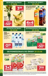 Gazetka promocyjna Stokrotka - Market - Gazetka - ważna od 25.06 do 25.06.2025 - strona 4 - produkty: Banany, Warzywa, Gra, 7up, Twaróg, Jaja, Mirinda, Pepsi, Farm Milk, Twaróg półtłusty, Bukiet, Woda mineralna, Owoce, Woda, Napój, Mięso, Mleko, Fa