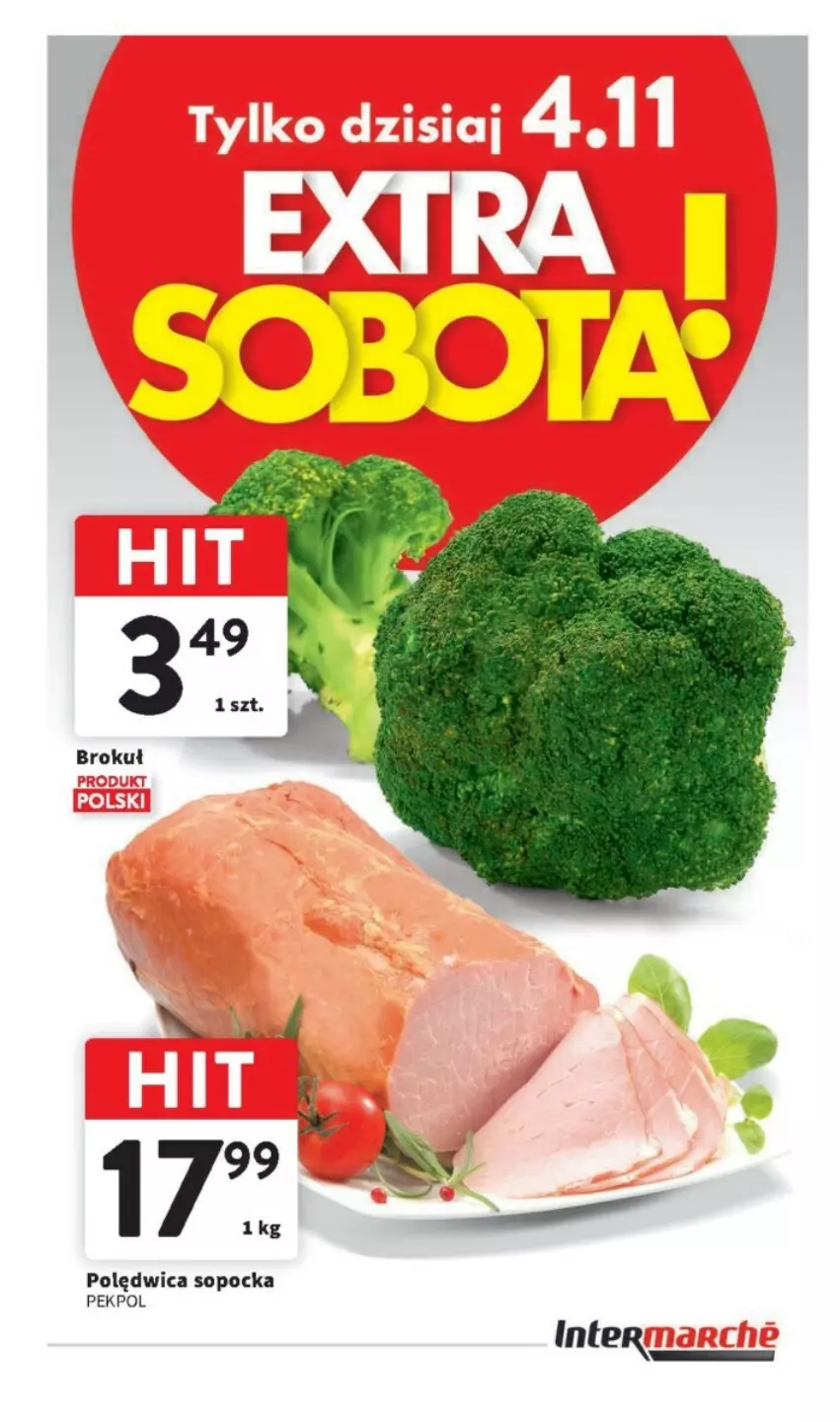 Gazetka promocyjna Intermarche - ważna 02.11 do 08.11.2023 - strona 23 - produkty: Pekpol, Polędwica