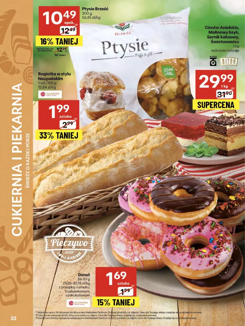 Gazetka promocyjna Delikatesy Centrum - Franczyza DC32 Czwartek - ważna 07.08 do 13.08.2025 - strona 33 - produkty: Donut, Rum