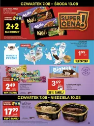 Gazetka promocyjna Delikatesy Centrum - Franczyza DC32 Czwartek - Gazetka - ważna od 13.08 do 13.08.2025 - strona 34 - produkty: Rum, Koc, Gry, Big Milk, Dron, Lody, Algida, LG