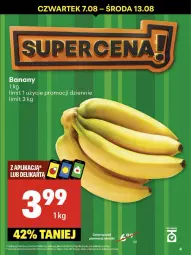 Gazetka promocyjna Delikatesy Centrum - Franczyza DC32 Czwartek - Gazetka - ważna od 13.08 do 13.08.2025 - strona 4 - produkty: Banany, Rum, Dron