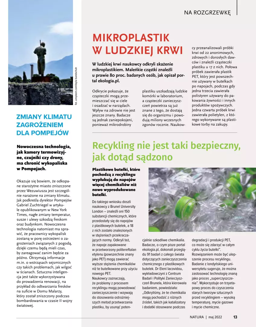 Gazetka promocyjna Drogerie Natura - Gazetka Drogerie Natura - ważna 01.05 do 31.05.2022 - strona 13 - produkty: Brie, Dron, Drony, Gra, Intel, Kamery, LG, Lion, Napoje, Piec, Por, Portal, Rum, Sok, Zdrowie