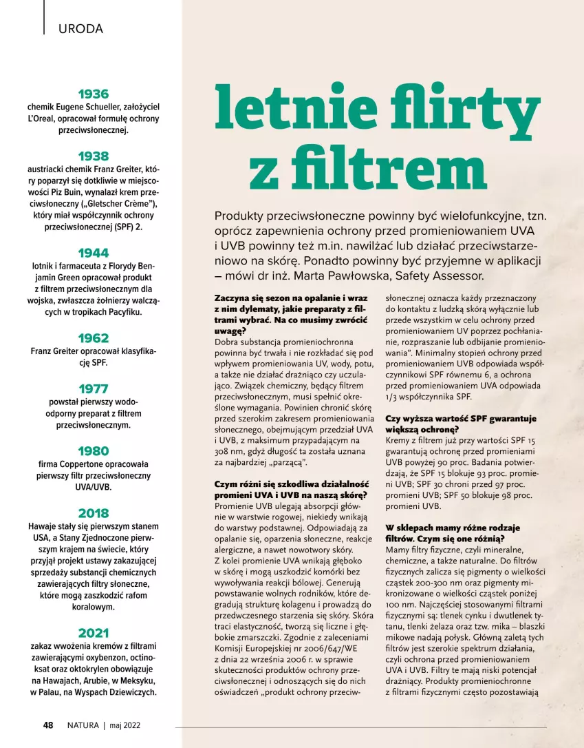 Gazetka promocyjna Drogerie Natura - Gazetka Drogerie Natura - ważna 01.05 do 31.05.2022 - strona 48 - produkty: Cynk, Fa, Gra, Kolagen, Mars, Mus, Por, Rum, Stek, Top