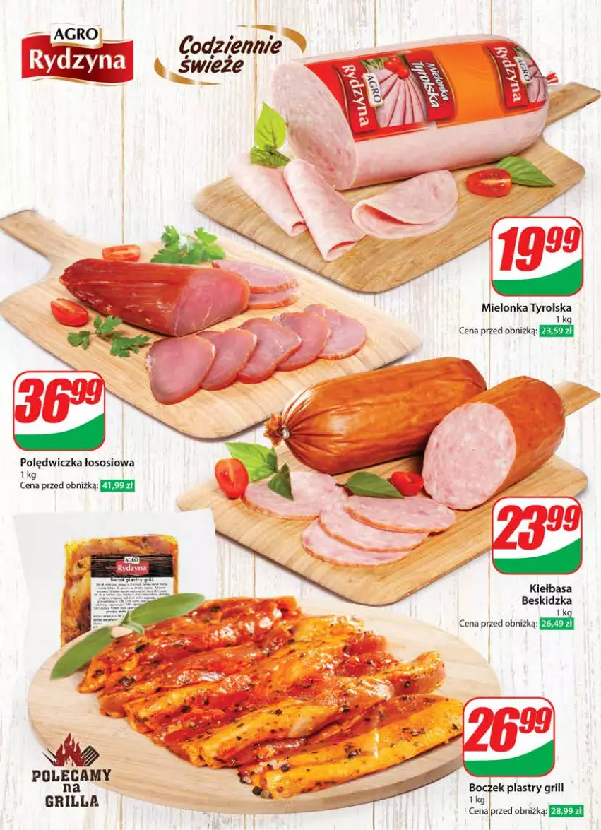 Gazetka promocyjna Dino - Gazetka 24 / 2024 - ważna 12.06 do 18.06.2024 - strona 32 - produkty: Grill, Kiełbasa, Mielonka tyrolska, Sos