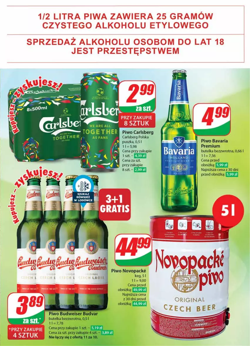 Gazetka promocyjna Dino - Gazetka 24 / 2024 - ważna 12.06 do 18.06.2024 - strona 47 - produkty: Carlsberg, Piwo, Ser