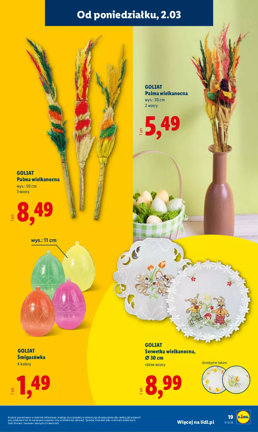 Gazetka promocyjna Lidl - Oferta ważna od 2.03 - ważna 02.03 do 07.03.2026 - strona 21 - produkty: Palma, Ser