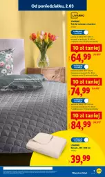 Gazetka promocyjna Lidl - Oferta ważna od 2.03 - Gazetka - ważna od 07.03 do 07.03.2026 - strona 11 - produkty: Ivar, Pościel, Poszewka, Narzuta