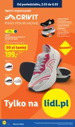Gazetka promocyjna Lidl - Oferta ważna od 2.03 - Gazetka - ważna od 07.03 do 07.03.2026 - strona 26 - produkty: Por, Buty, Płytka, Sport