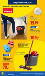 Gazetka promocyjna Lidl - Oferta ważna od 2.03 - Gazetka - ważna od 07.03 do 07.03.2026 - strona 28 - produkty: Mop, Rama, Kuchnia, Tera, Vileda, Wkład do mopa, Wiadro, Sprzątanie