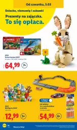 Gazetka promocyjna Lidl - Oferta ważna od 2.03 - Gazetka - ważna od 07.03 do 07.03.2026 - strona 30 - produkty: Chodzik, Samochodziki, LEGO, Hot Wheels