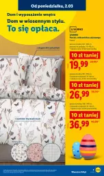 Gazetka promocyjna Lidl - Oferta ważna od 2.03 - Gazetka - ważna od 07.03 do 07.03.2026 - strona 9 - produkty: Ivar, Pościel, Poszewka