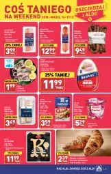 Gazetka promocyjna Aldi - Pełna oferta - Gazetka - ważna od 17.12 do 17.12.2023 - strona 25 - produkty: Krakus, Ser, Grenadier, Kasztelan, Kiełbasa krakowska, Sardynki, Ser Kasztelan, Croissant, Szynka konserwowa, Szynka, Serek, Boczek, Kabanos, Olej, Kiełbasa