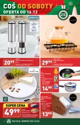 Gazetka promocyjna Aldi - Pełna oferta - Gazetka - ważna od 17.12 do 17.12.2023 - strona 34 - produkty: Top, Ser, Zlew, Młynek, Silikonowa myjka, Deska do krojenia, Sitko, Pieprz, Rolki