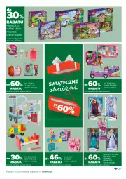 Gazetka promocyjna Carrefour - Gazetka Carrefour - Gazetka - ważna od 12.12 do 12.12.2021 - strona 27 - produkty: Zabawki drewniane, LEGO Friends, L.O.L., LEGO, Barbie, Disney, Klocki