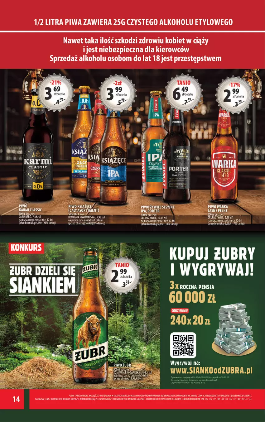 Gazetka promocyjna Arhelan - Gazetka - ważna 27.02 do 08.03.2026 - strona 14 - produkty: Feta, Gry, Piwa, Rum, Sony