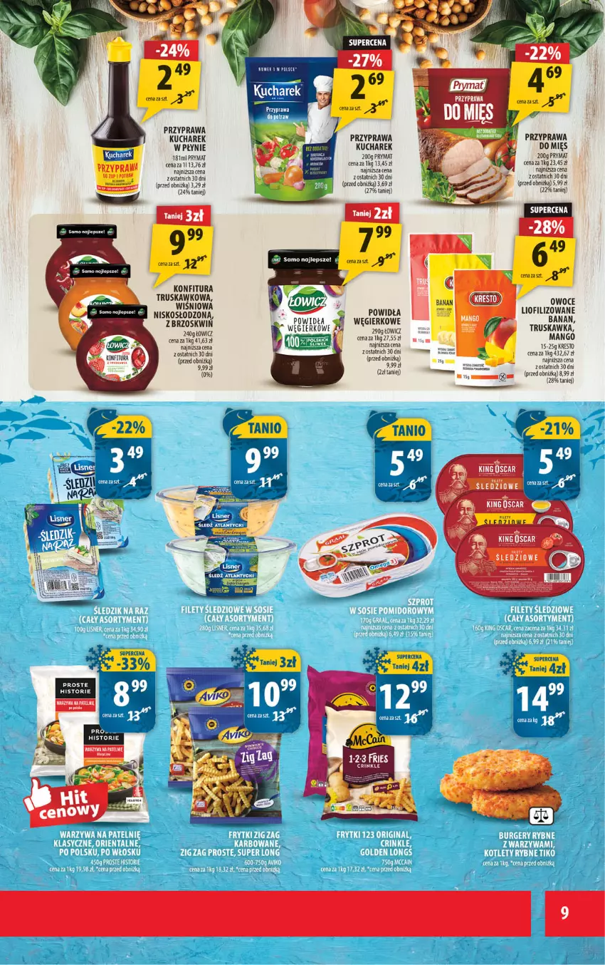 Gazetka promocyjna Arhelan - Gazetka - ważna 27.02 do 08.03.2026 - strona 9 - produkty: Konfitura, Kucharek, Mango, Owoce, Prymat