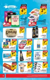 Gazetka promocyjna Arhelan - Gazetka - Gazetka - ważna od 08.03 do 08.03.2026 - strona 6 - produkty: Mozzarella, Top, Ser, Rum, Gin, Gra, Salami, Danone, Twaróg, Piątnica, Jogurt, Twaróg delikatny, Mlekovita, Serek, Vita C, Hochland, Feta, Finuu, Miecz, Mleko, Fa