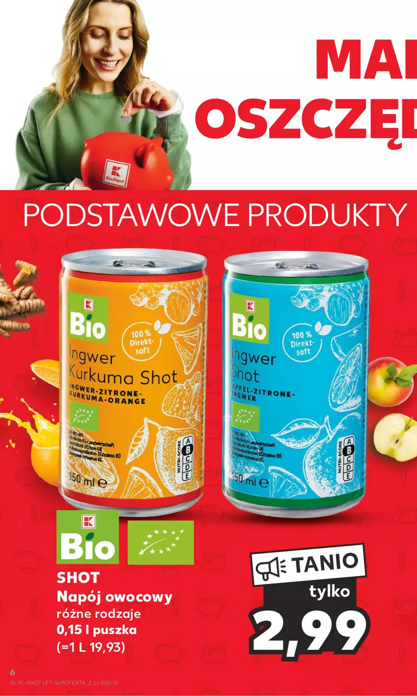 Gazetka promocyjna Kaufland - Gazetka tygodnia - ważna 06.07 do 12.07.2023 - strona 6 - produkty: Napój