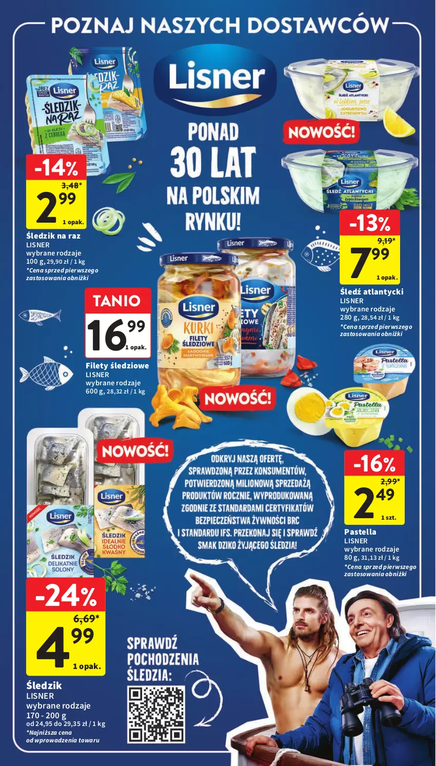 Gazetka promocyjna Intermarche - Gazetka Intermarche - ważna 18.04 do 24.04.2024 - strona 18 - produkty: Lisner, Pastella