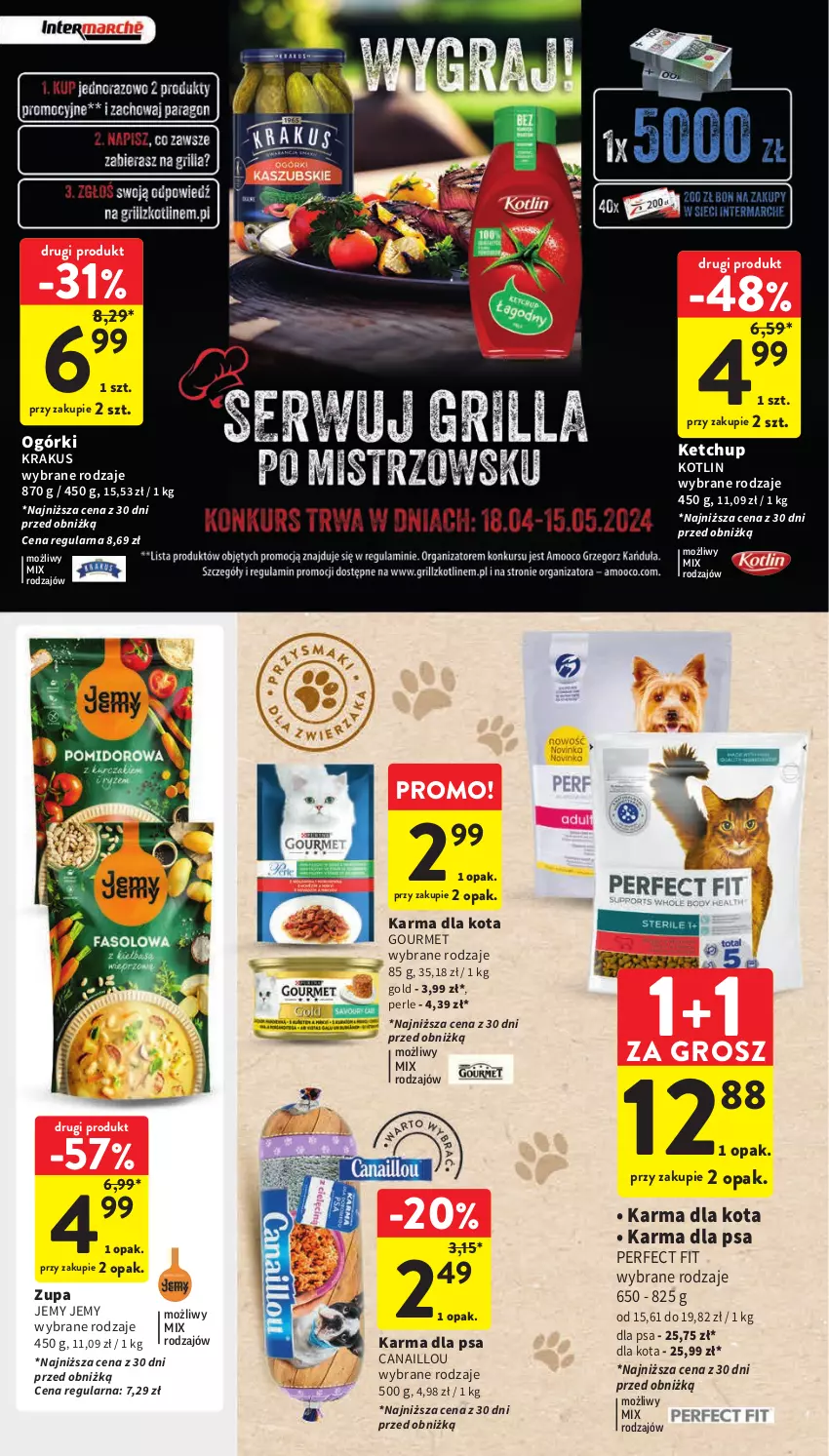 Gazetka promocyjna Intermarche - Gazetka Intermarche - ważna 18.04 do 24.04.2024 - strona 29 - produkty: Canaillou, Ketchup, Kotlin, Krakus, Zupa