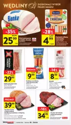 Gazetka promocyjna Intermarche - Gazetka Intermarche - Gazetka - ważna od 24.04 do 24.04.2024 - strona 16 - produkty: Kurczak, Parówki, Madej Wróbel, Kiełbaski pieprzowe, Szynka, Tarczyński, Pieprz, Morliny, Boczek, Kiełbasa, Olewnik, Bianka