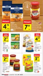 Gazetka promocyjna Intermarche - Gazetka Intermarche - Gazetka - ważna od 24.04 do 24.04.2024 - strona 28 - produkty: Makaron, Prymat, Sos, Lajkonik, Mus, Bulion, Goliard, Lion, Rosół, Pulpety, Mąka, Basia, Pudliszki, Klopsiki, Knorr, Musztarda, Fa