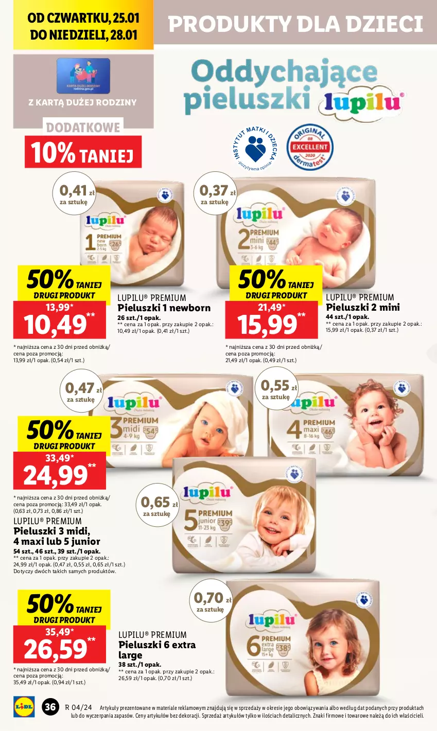 Gazetka promocyjna Lidl - GAZETKA - ważna 25.01 do 28.01.2024 - strona 40 - produkty: Dzieci