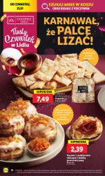 Gazetka promocyjna Lidl - GAZETKA - Gazetka - ważna od 28.01 do 28.01.2024 - strona 16 - produkty: Piec, Pączek, Ser, Cukier, Róża, Kosz, Faworki, Regał, Fa