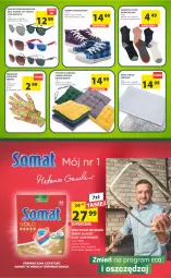 Gazetka promocyjna Arhelan - Gazetka - Gazetka - ważna od 14.05 do 14.05.2023 - strona 17 - produkty: Top, Tablet, Karp, Skarpetki, Somat, Siedzisko, Zmywarki, Obrus, Poduszka, Tabletki do zmywarki, Trampki, Fa