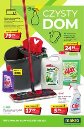 Gazetka promocyjna Makro - [Oferta Specjalna] Czysty dom - Gazetka - ważna od 13.06 do 13.06.2022 - strona 1 - produkty: Ludwik, Teleskop, Mop, Gra, Do mycia naczyń, Ajax, Rama, Clin, Płyn do mycia naczyń, Vileda, Uniwersalny płyn czyszczący, Wiadro, Płyn do mycia