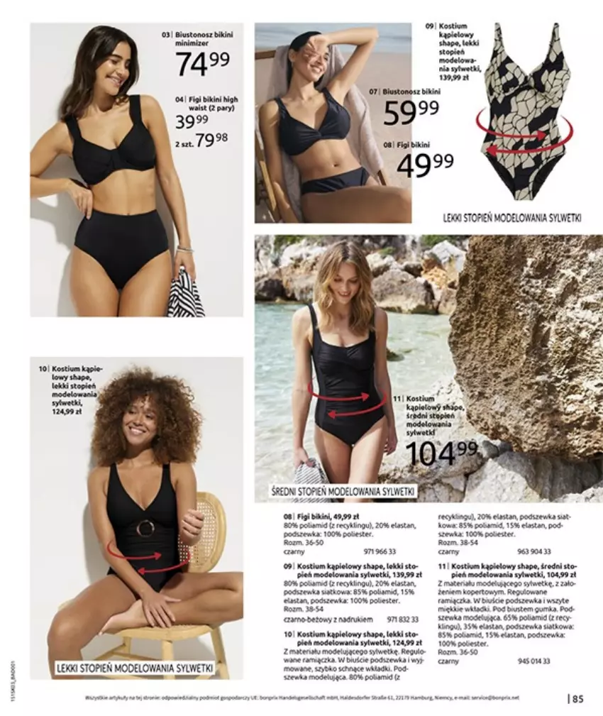 Gazetka promocyjna Bonprix - PREMIERA SEZONU - ważna 03.03 do 25.05.2025 - strona 87 - produkty: Bikini, HP, LG, Moda, Top