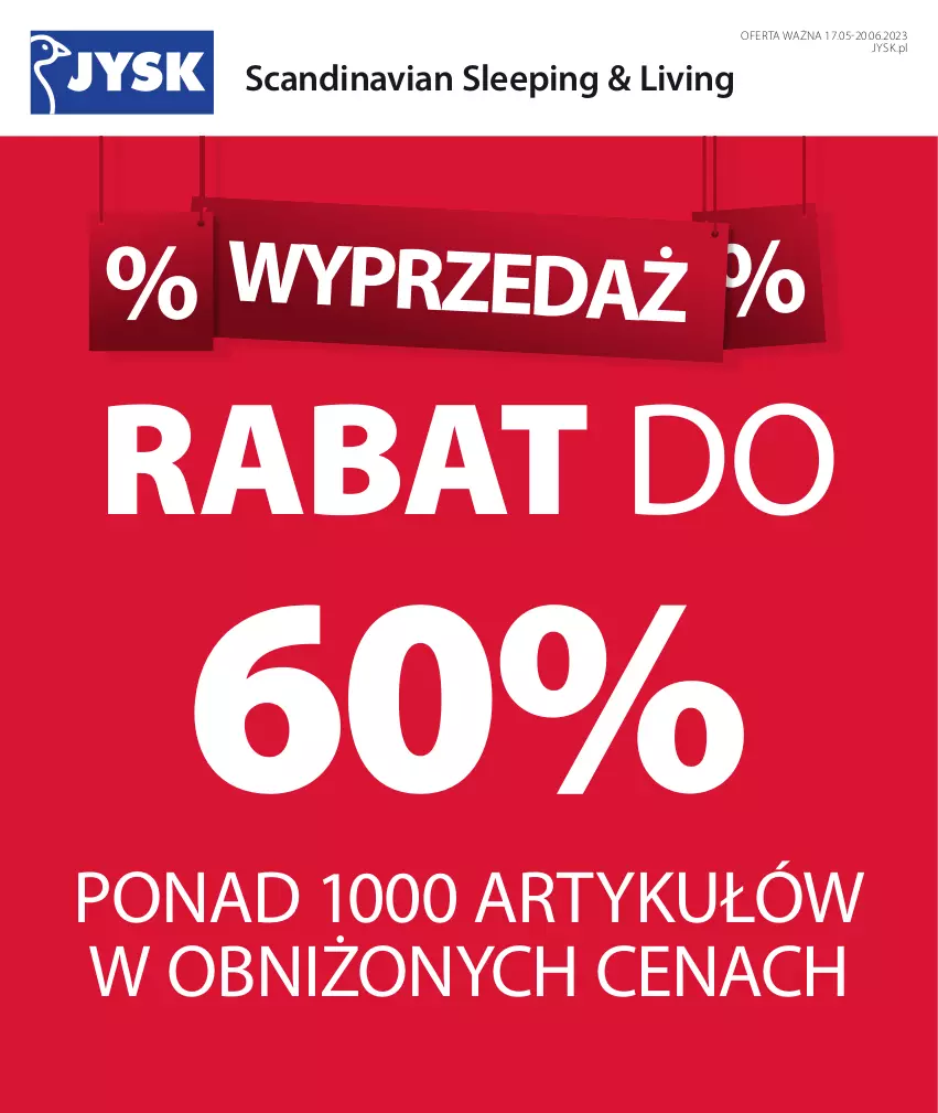 Gazetka promocyjna Jysk - Oferta tygodnia - ważna 17.05 do 20.06.2023 - strona 2