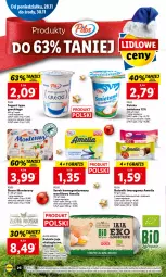 Gazetka promocyjna Lidl - GAZETKA - Gazetka - ważna od 30.11 do 30.11.2022 - strona 28 - produkty: Ser, Gra, Jaja, Jogurt, Tera, Serek homogenizowany, Sałat, Serek, Pilos, Tonik, Baton, Deser, Batonik twarogowy, Monte