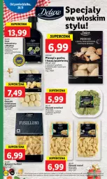 Gazetka promocyjna Lidl - GAZETKA - Gazetka - ważna od 30.11 do 30.11.2022 - strona 34 - produkty: Tortelloni, Pierogi, Makaron, Gin, Ocet balsamiczny, Gnocchi, Wino, Ocet, Szpinak